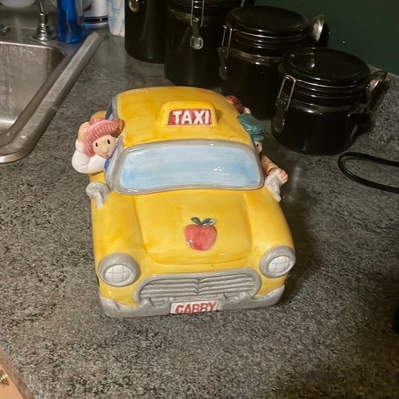 lotus Kitchen Lotus Taxi Cookie Jar Poshmark